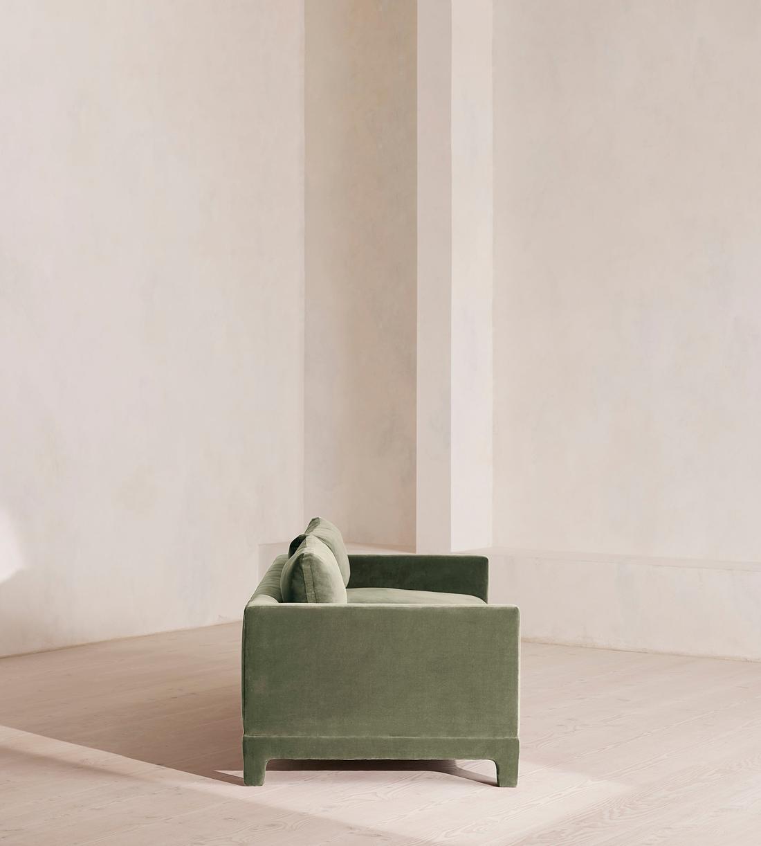 Ashford Three Seater Sofa - Velvet - Seafoam - US - Images - Image 3