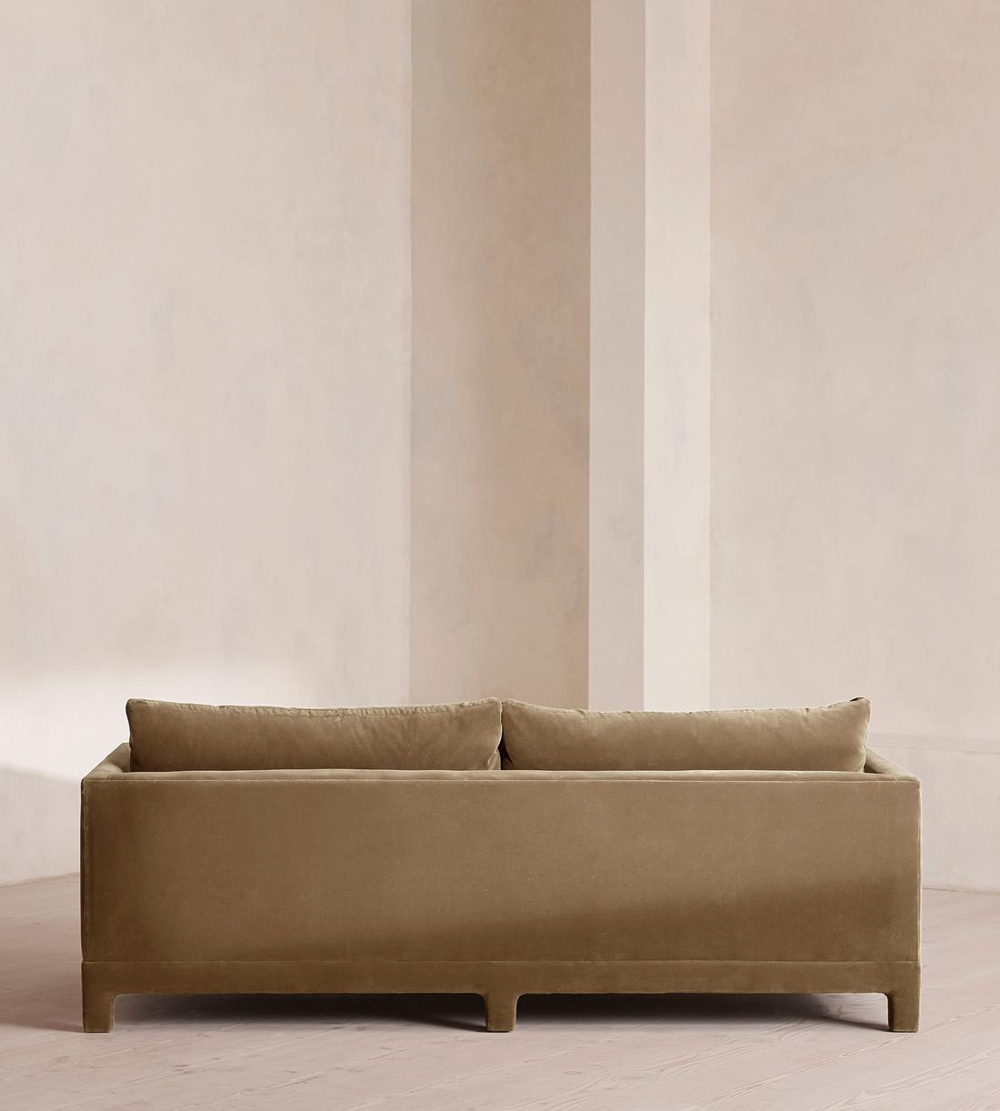 Ashford Three Seater Sofa - Velvet - Truffle - UK - Images - Image 4