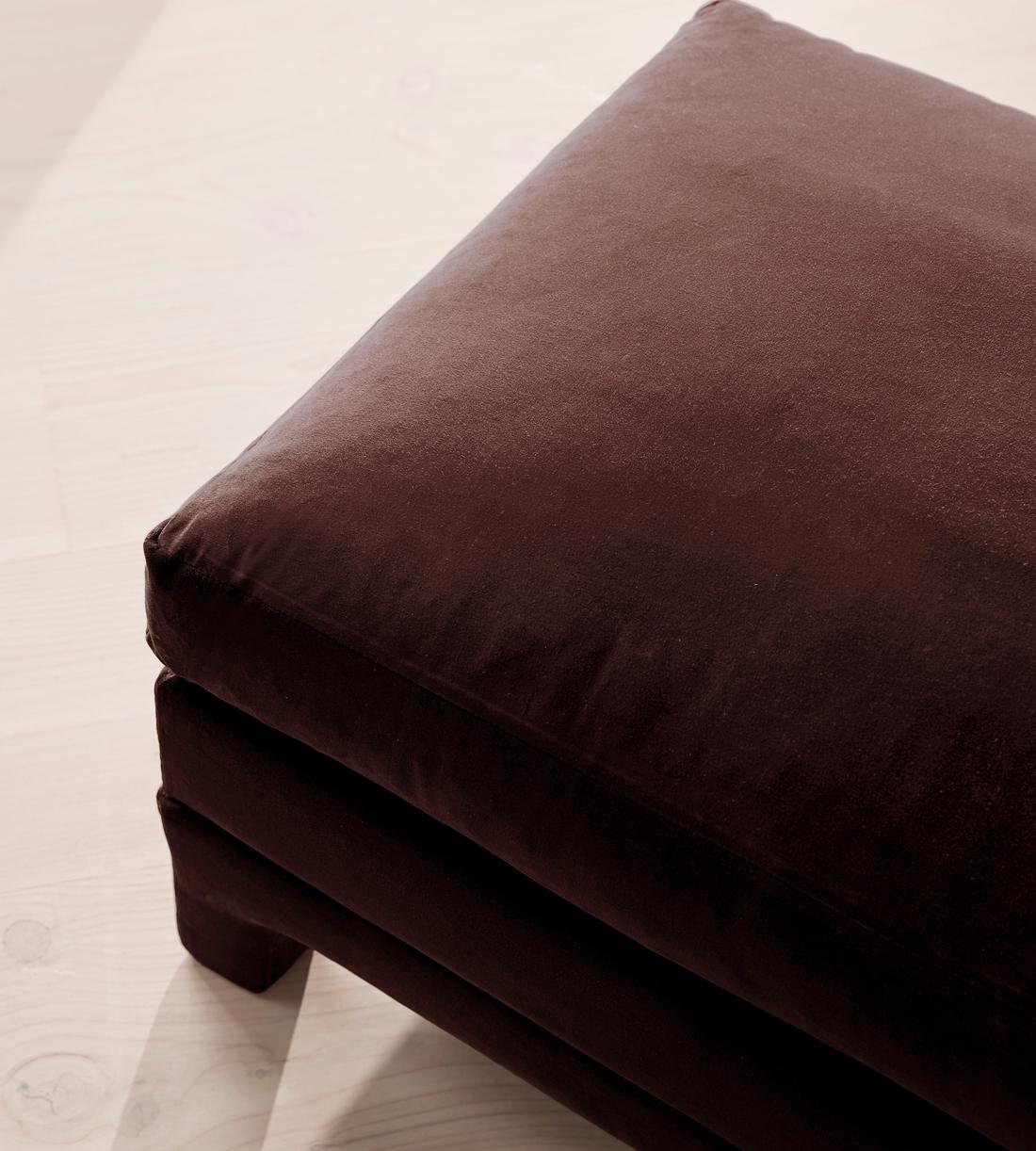 Ashford Ottoman - Velvet - Aubergine - UK - Images - Image 4