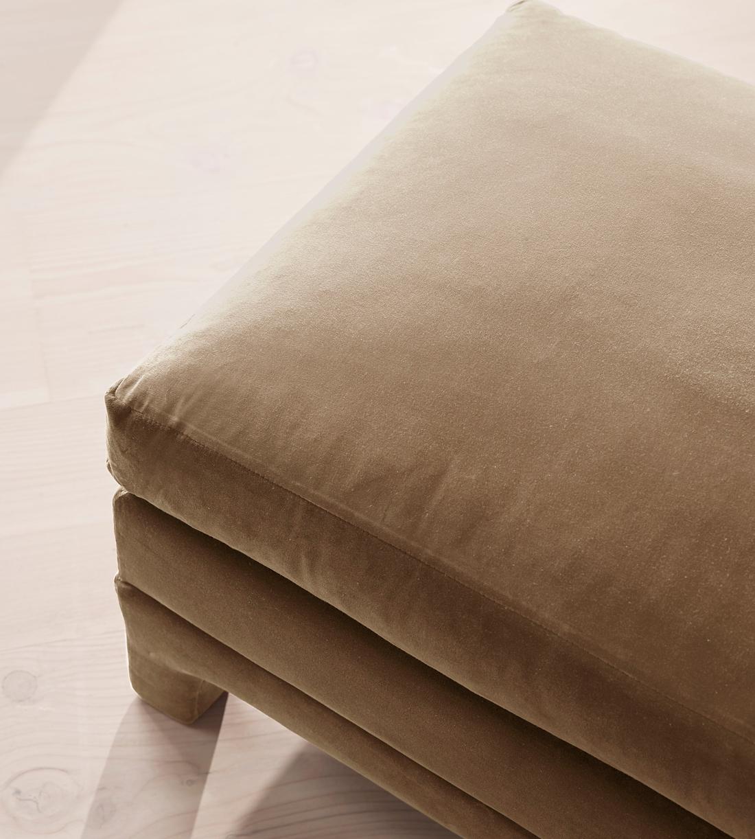 Ashford Ottoman - Velvet - Truffle - UK - Images - Image 4