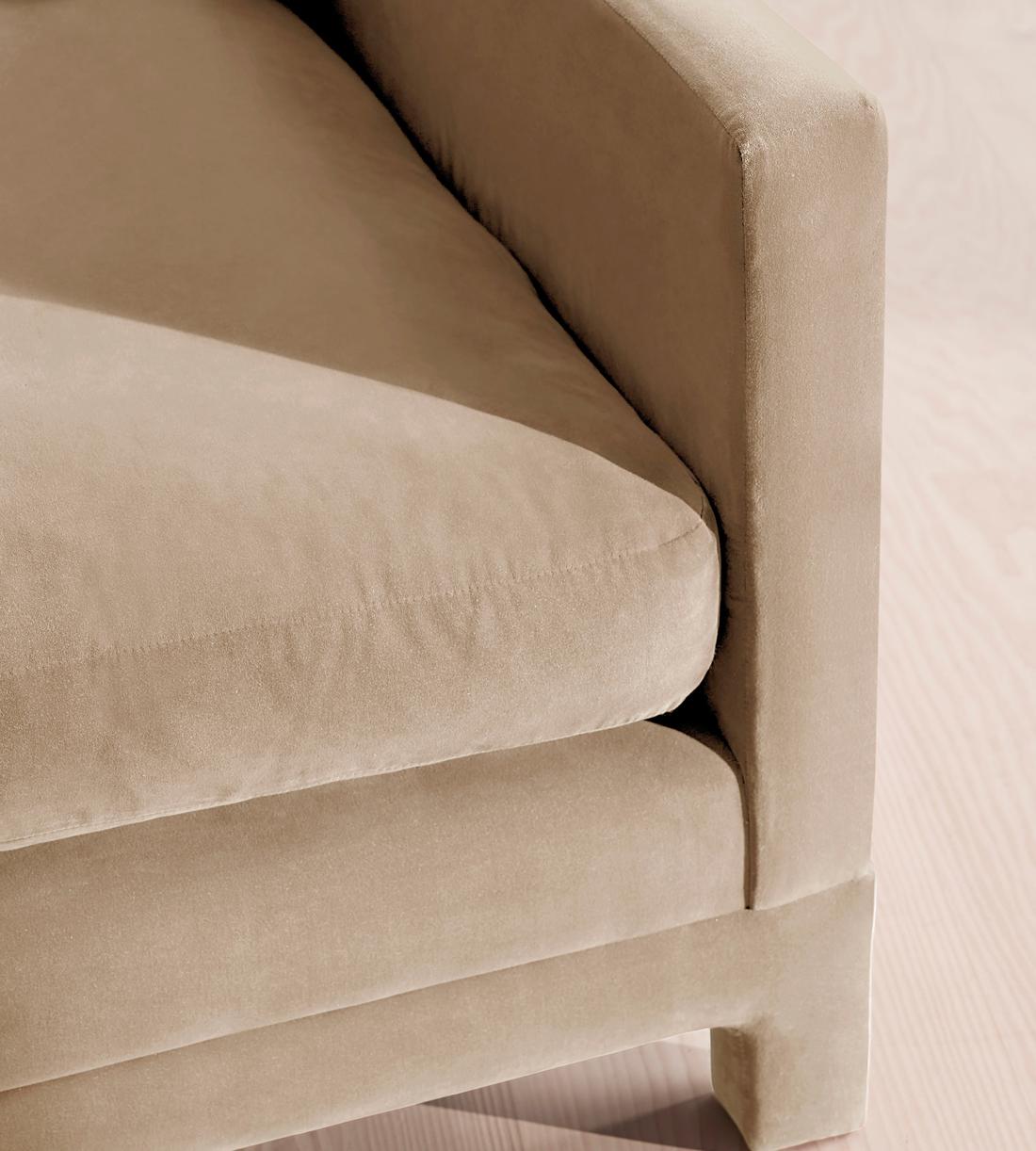 Ashford Loveseat Sofa - Velvet - Oyster - UK - Images - Image 5