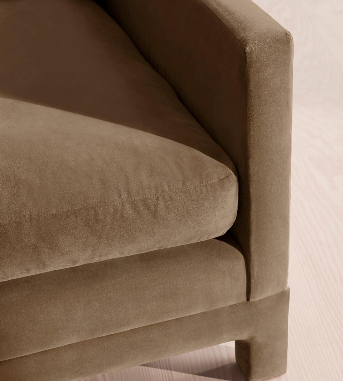 Ashford Loveseat Sofa - Velvet - Truffle - UK - Images - Image 5