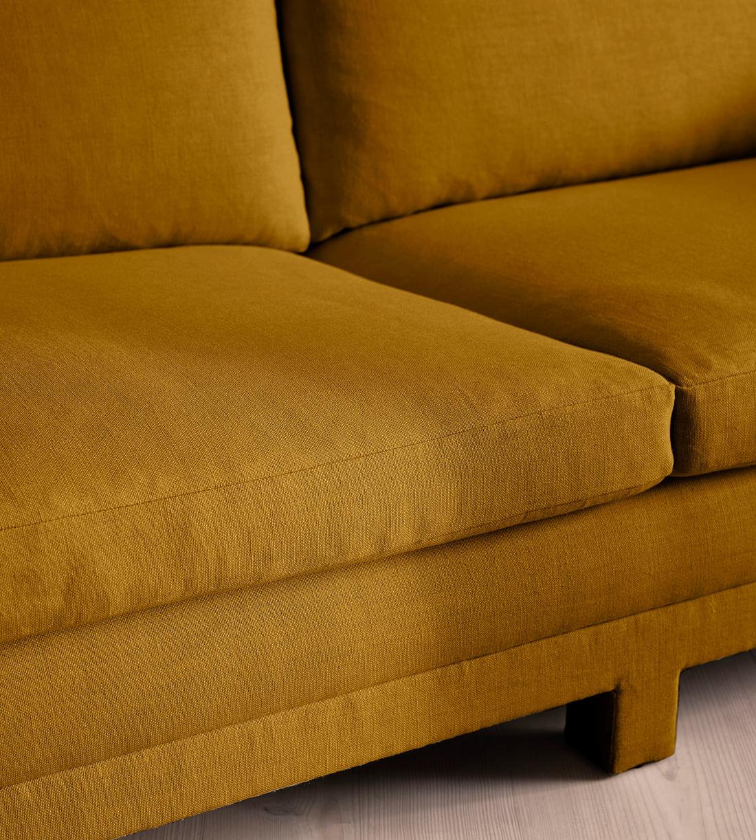 Ashford Ottoman - Linen - Turmeric - UK - Images - Image 6