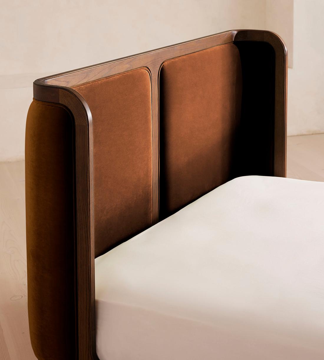 Belsa Bed - Super King - Velvet - Aubergine - UK - Images - Image 5