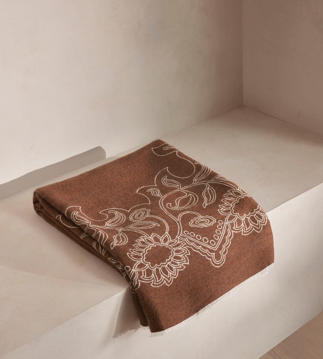 Tosca Throw - Burnt Orange - Listing - Image 2