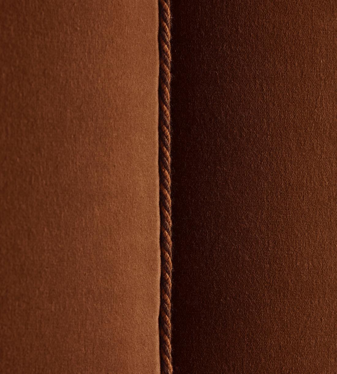 Manette Bed - with Twisted Cord - Full - Velvet - Cinnamon - US - Images - Image 5