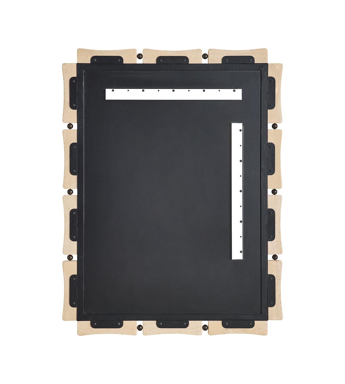 Barone Wall Mirror - Travertine - Images - Image 4