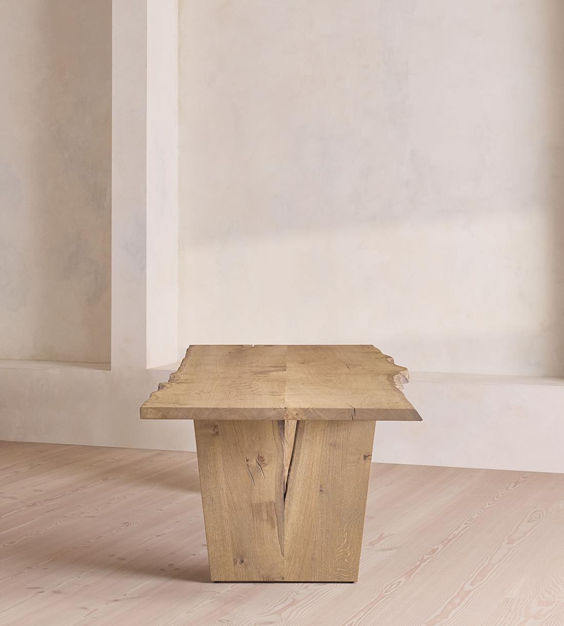 Calne Dining Table - Light Oak - 240cm - Images - Image 3