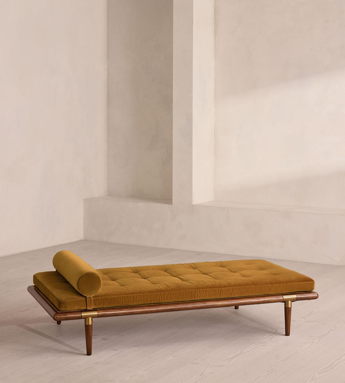 Theodore Daybed - Mustard Velvet - Listing - Image 1