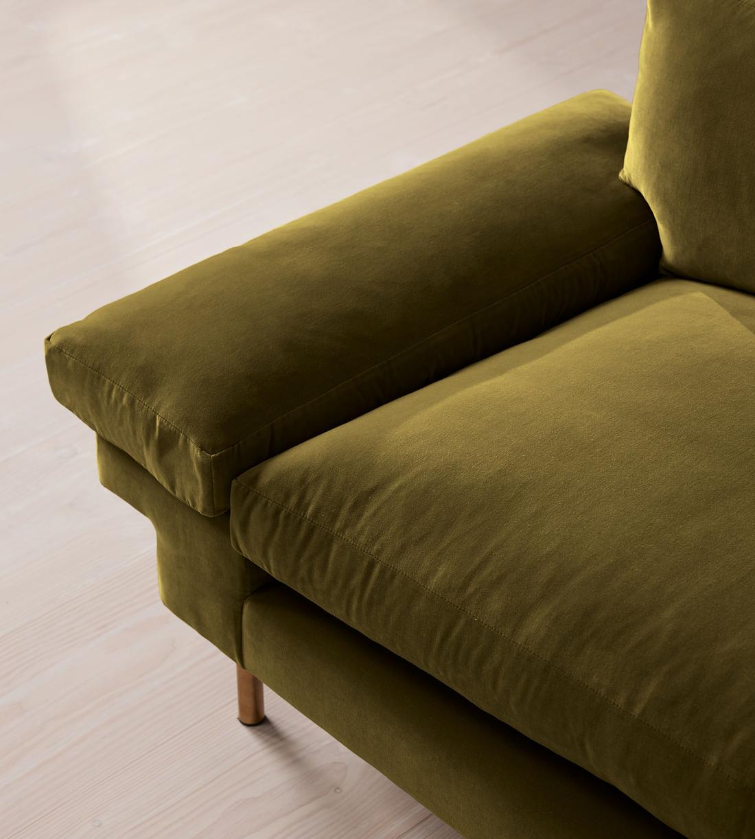 Bristol Sofa - Velvet - Olive - Images - Image 6