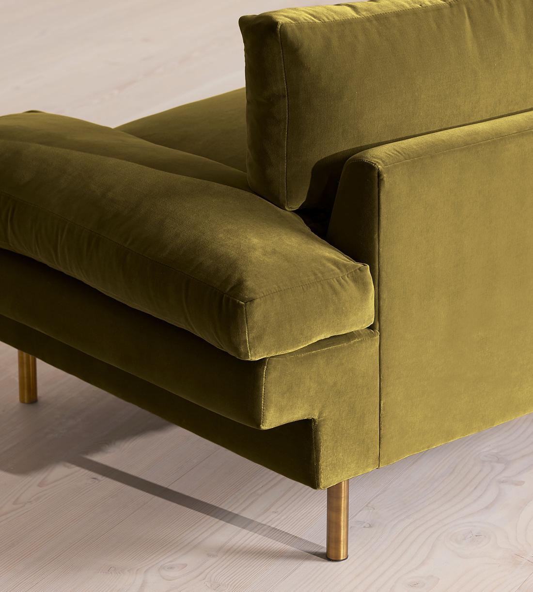 Bristol Sofa - Velvet - Olive - Images - Image 8