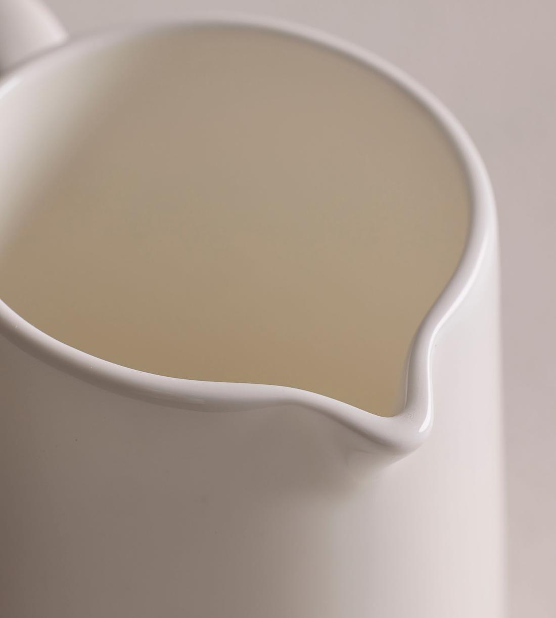 House Creamer - Bone China - White - Small - Images - Image 3