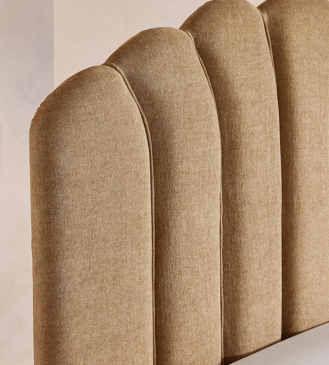 Manette Bed - Full - Linen Chenille - Sand - US - Images - Image 4