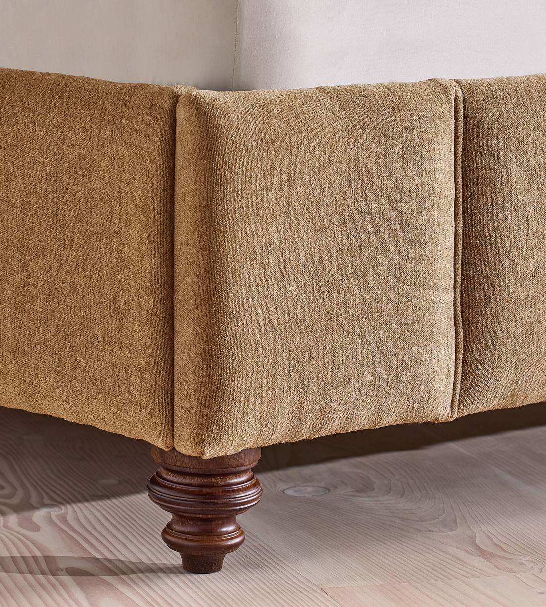Manette Bed - Full - Linen Chenille - Sand - US - Images - Image 5