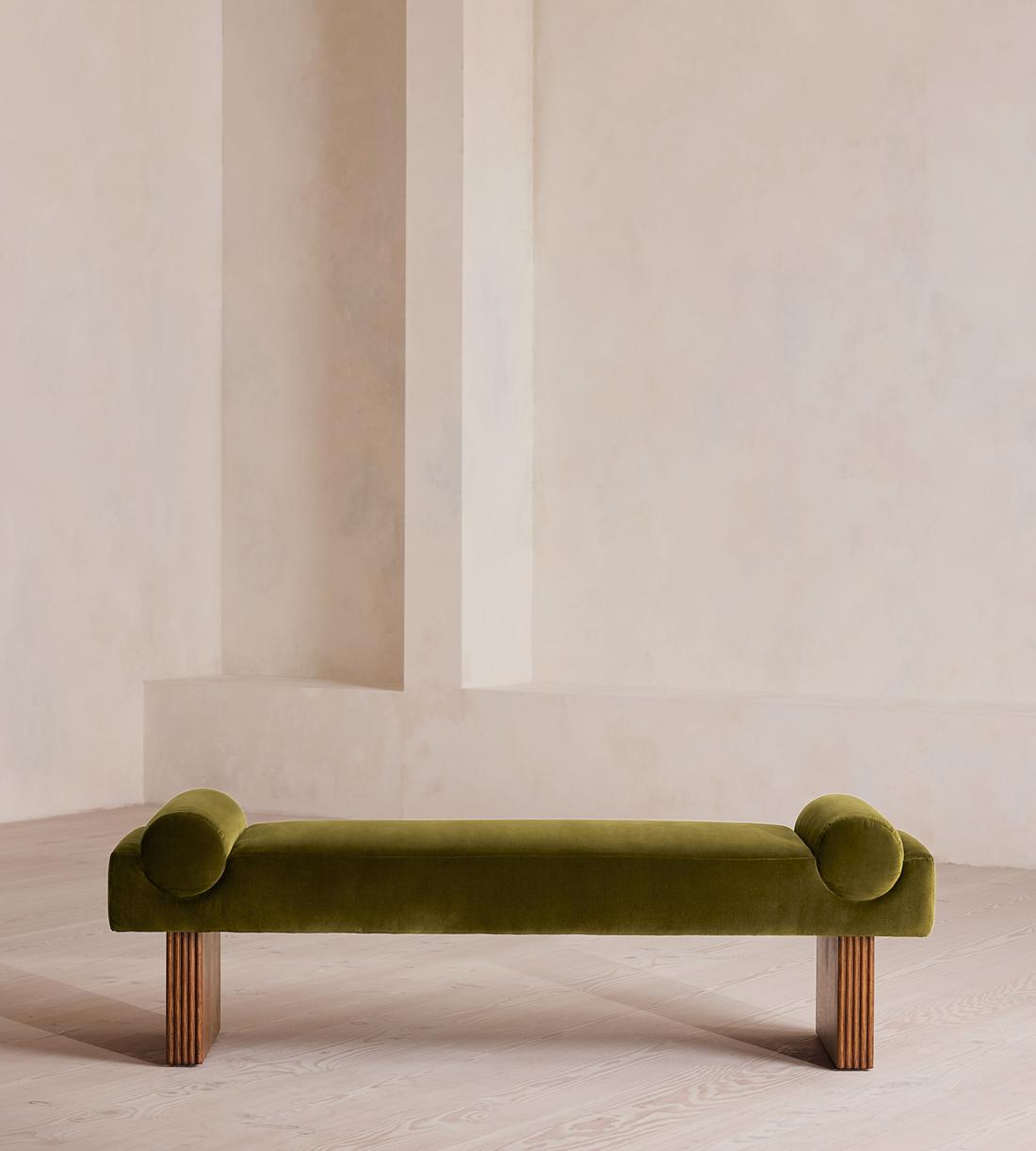 Esther Bench Velvet - Olive - Listing - Image 2