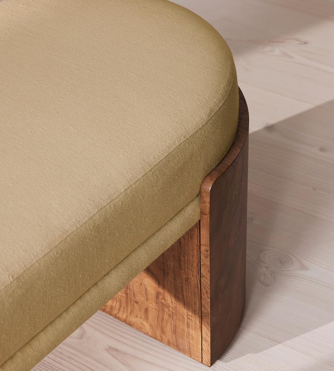 Lukas Bench - Linen - Wheat - Images - Image 4