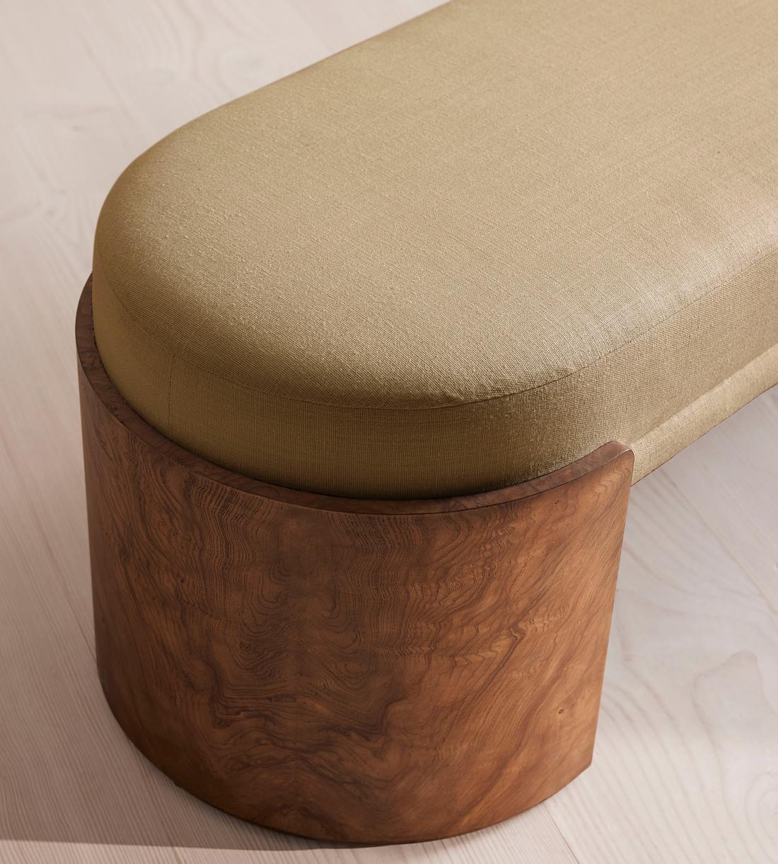 Lukas Bench - Linen - Wheat - Images - Image 5