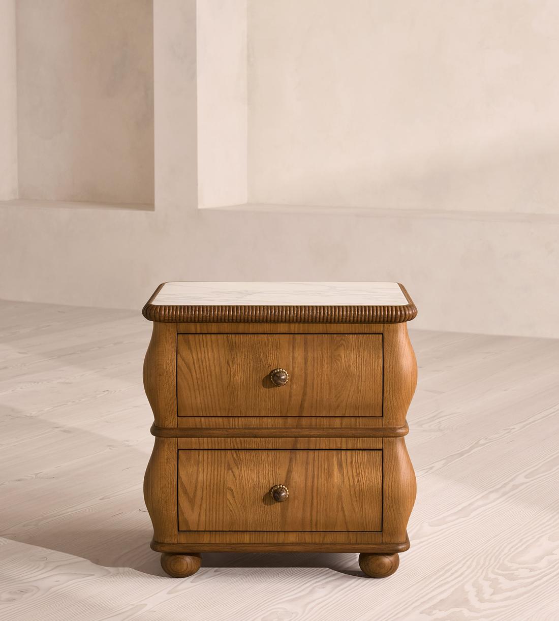 Esmeray Bedside Table - Mid-tone - Listing - Image 2