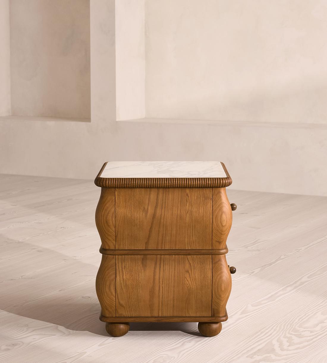 Esmeray Bedside Table - Mid-tone - Images - Image 5