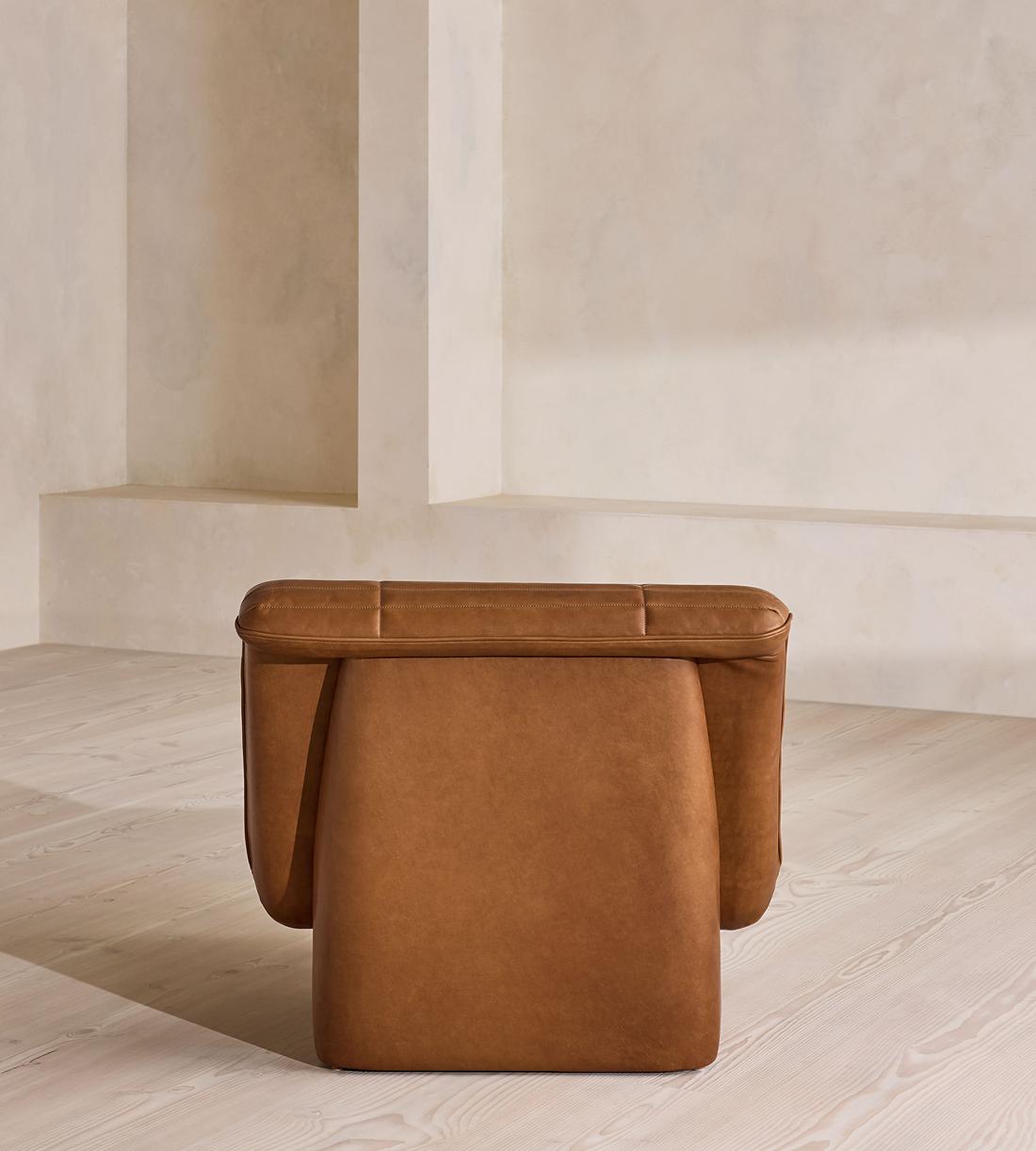 Ewan Armchair - Leather - Chestnut - UK - Images - Image 7