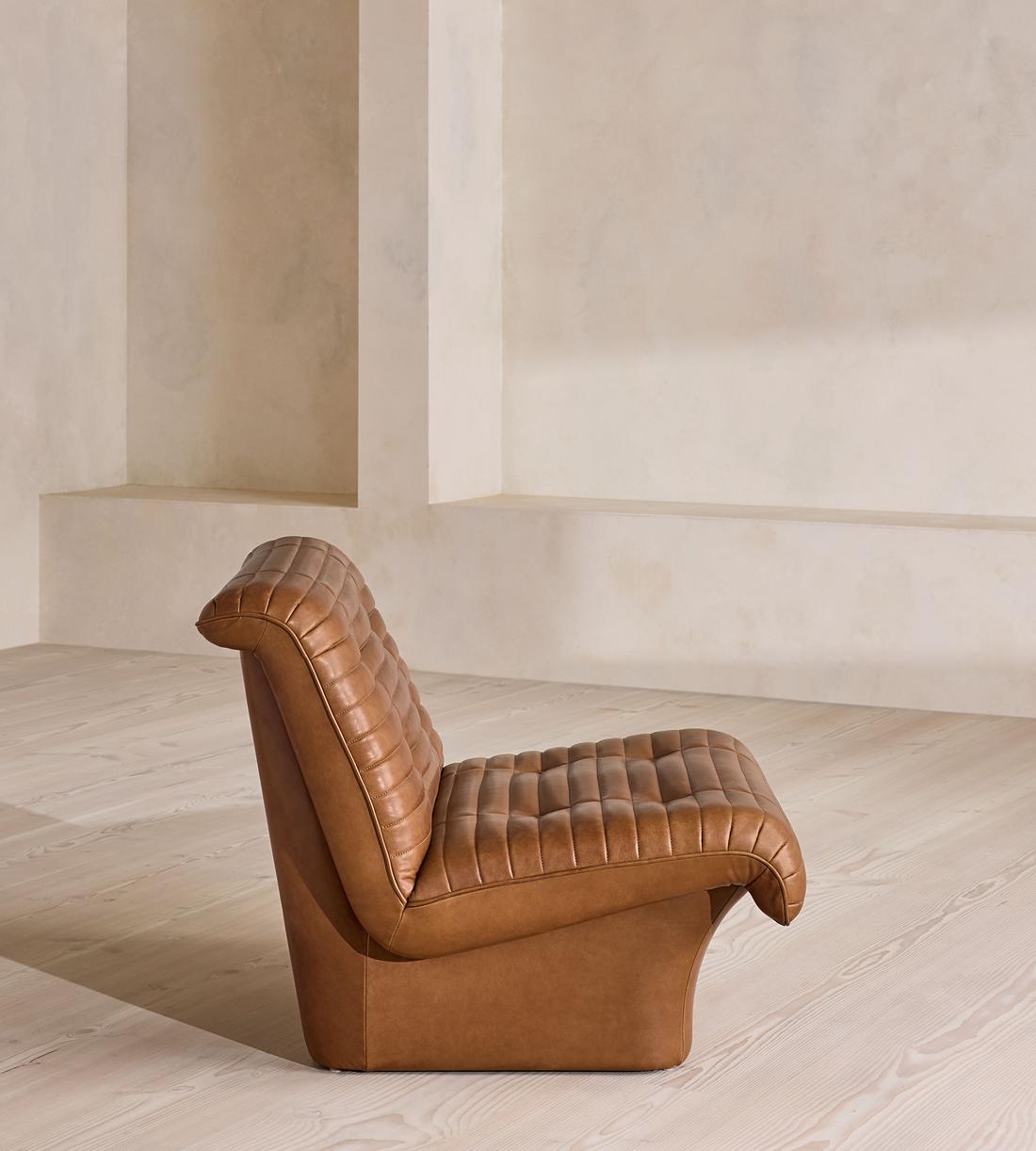 Ewan Armchair - Leather - Chestnut - US - Images - Image 6