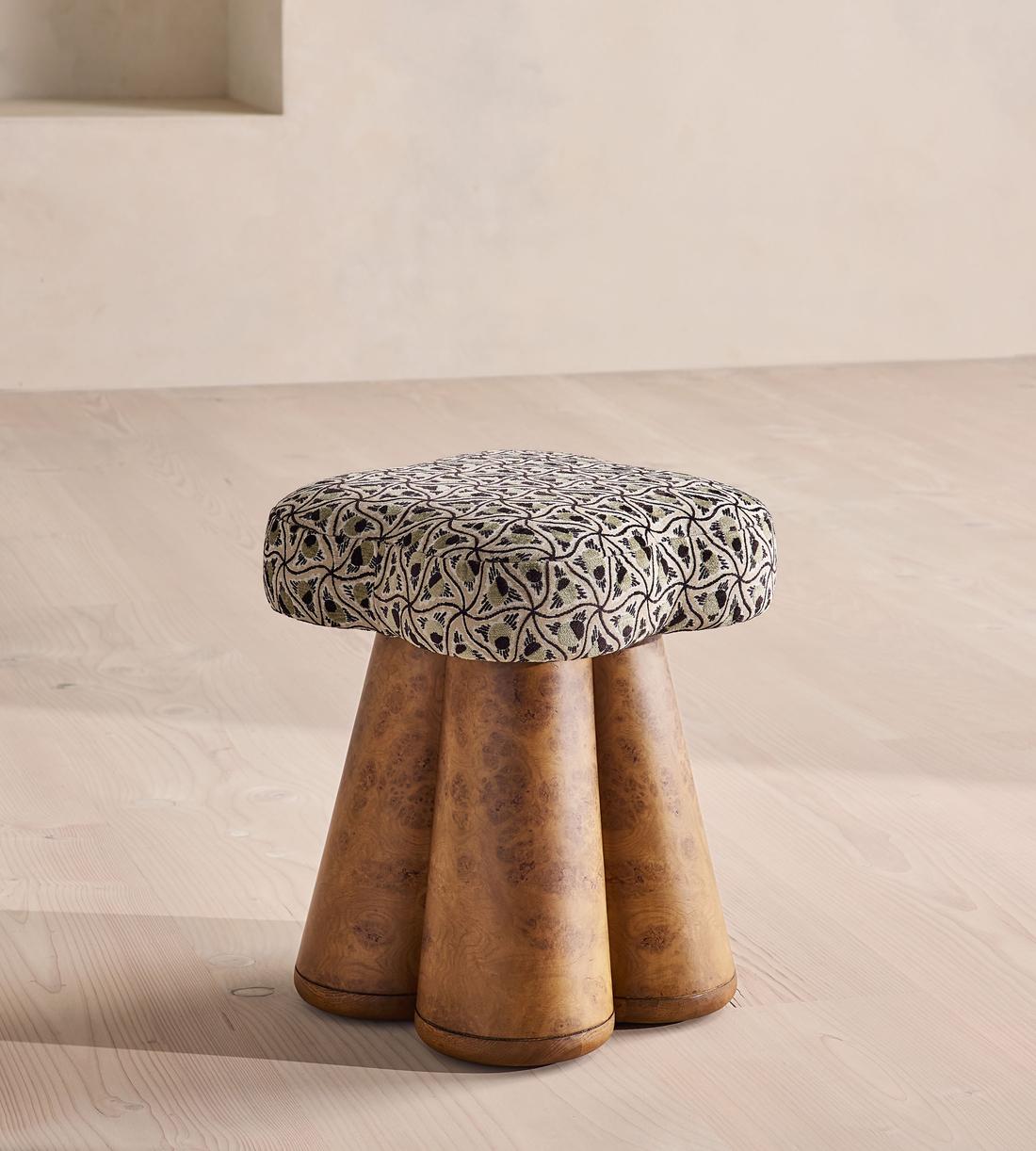 Albany Footstool - Murphy Jacquard - UK - Listing - Image 2