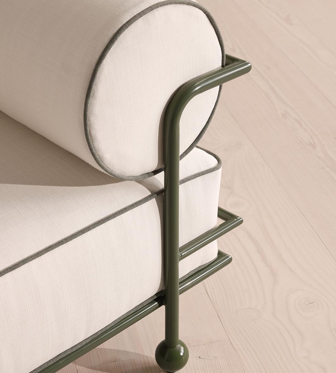 Gaspard Outdoor Armchair - Off White - UK - Images - Image 6