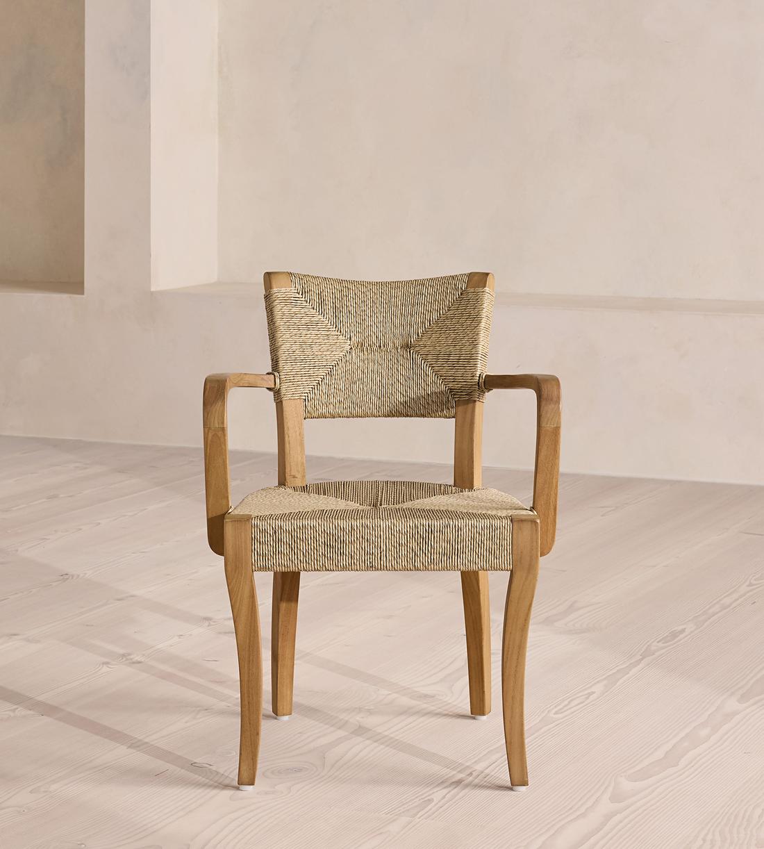 Molina Outdoor Dining Chair - Natural - Listing - Image 4