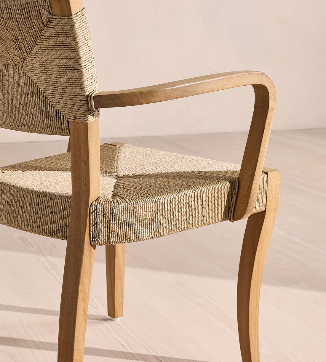 Molina Outdoor Dining Chair - Natural - Images - Image 8