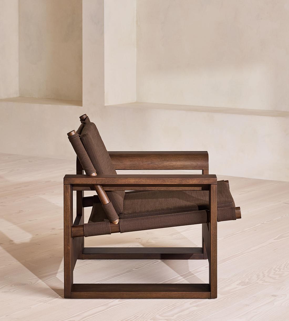 Gabriel Outdoor Armchair - Chocolate - US - Images - Image 6