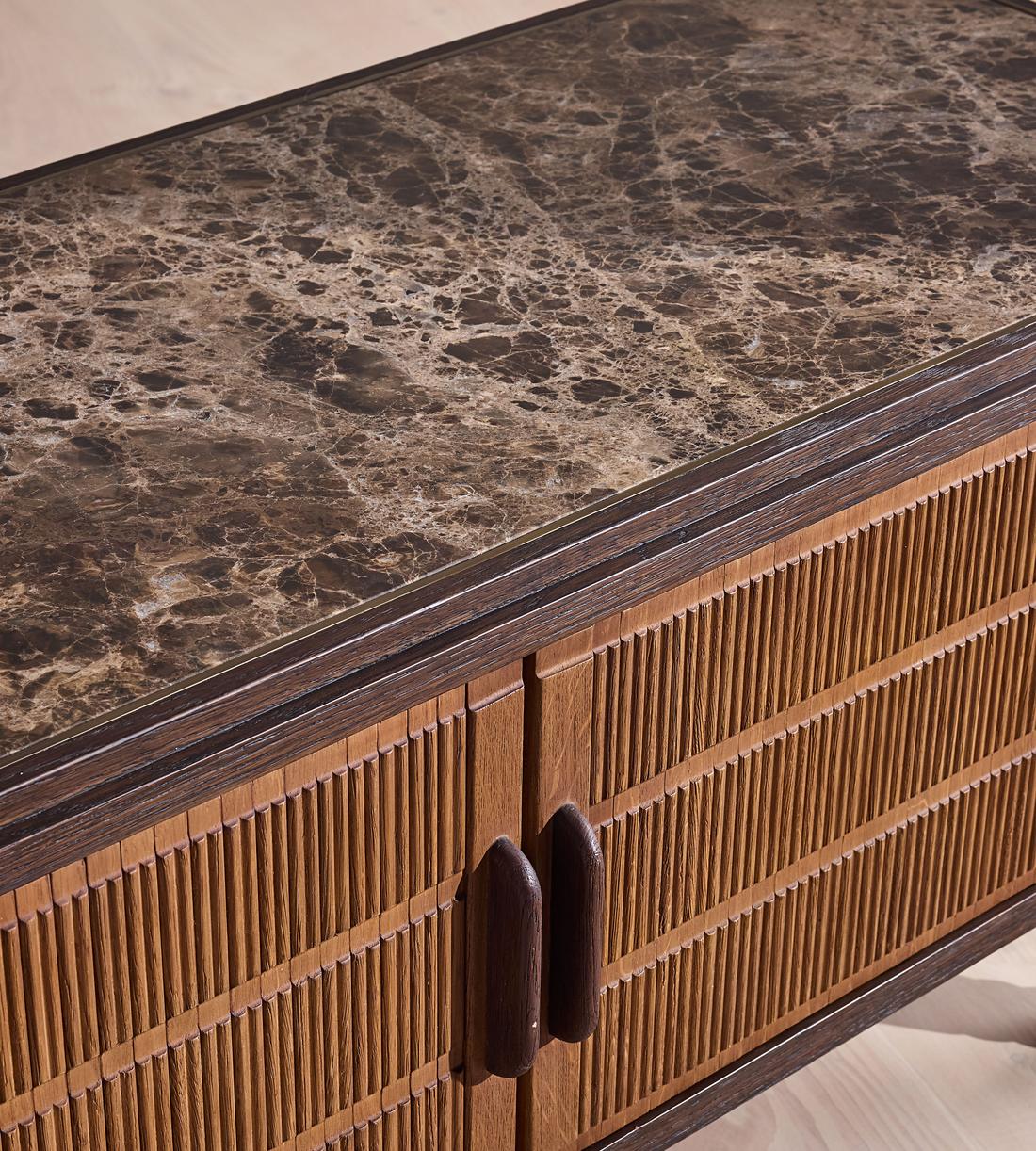 Cullen Media Unit - Dark Emperador Marble - Images - Image 6