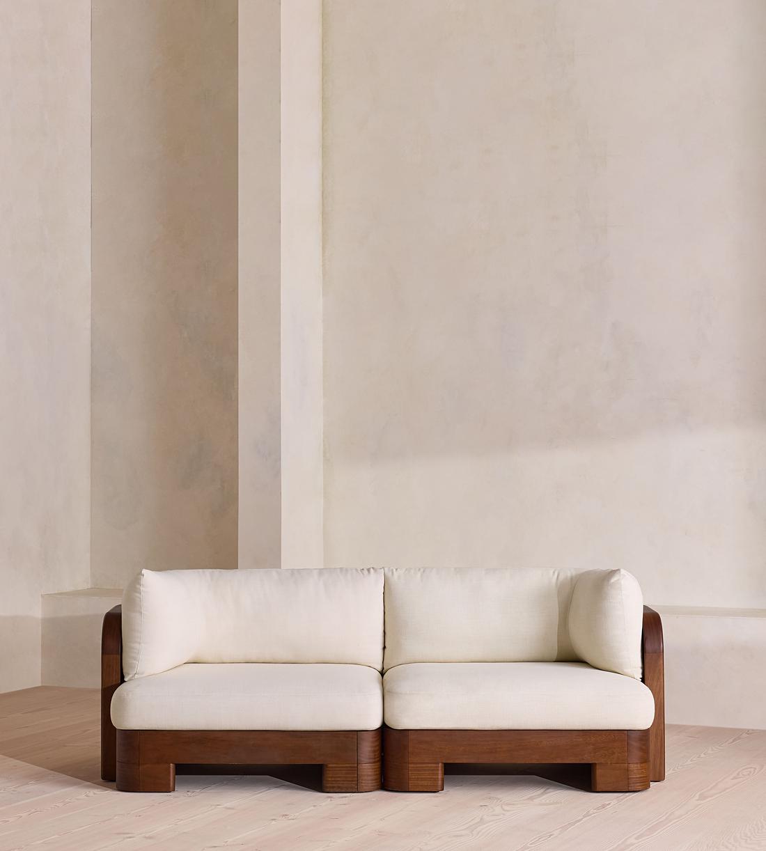 Odell Outdoor Three Seater Sofa - Off White - US - Listing - Image 5