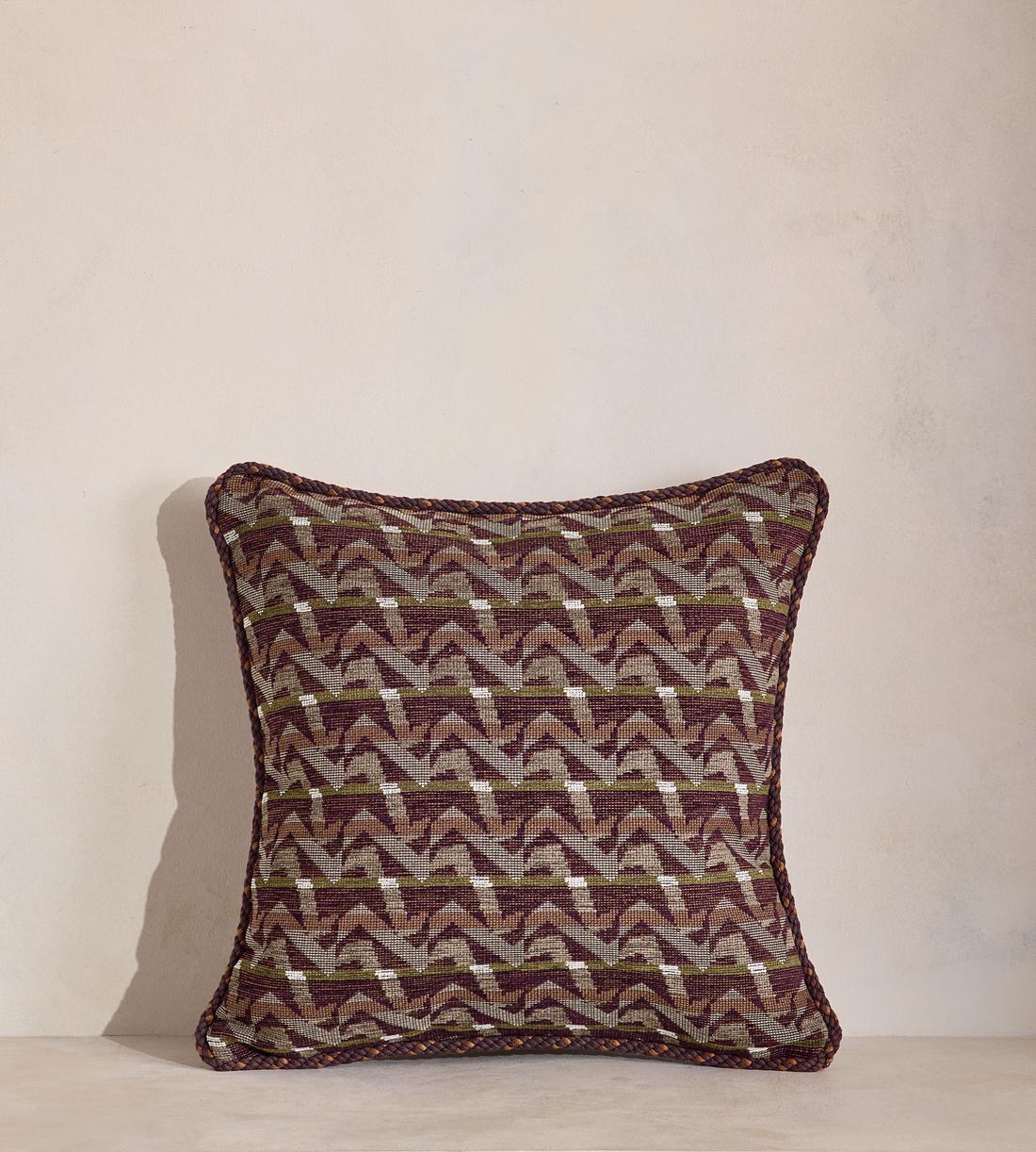 Fulton Square Cushion - Bordeaux - Listing - Image 5