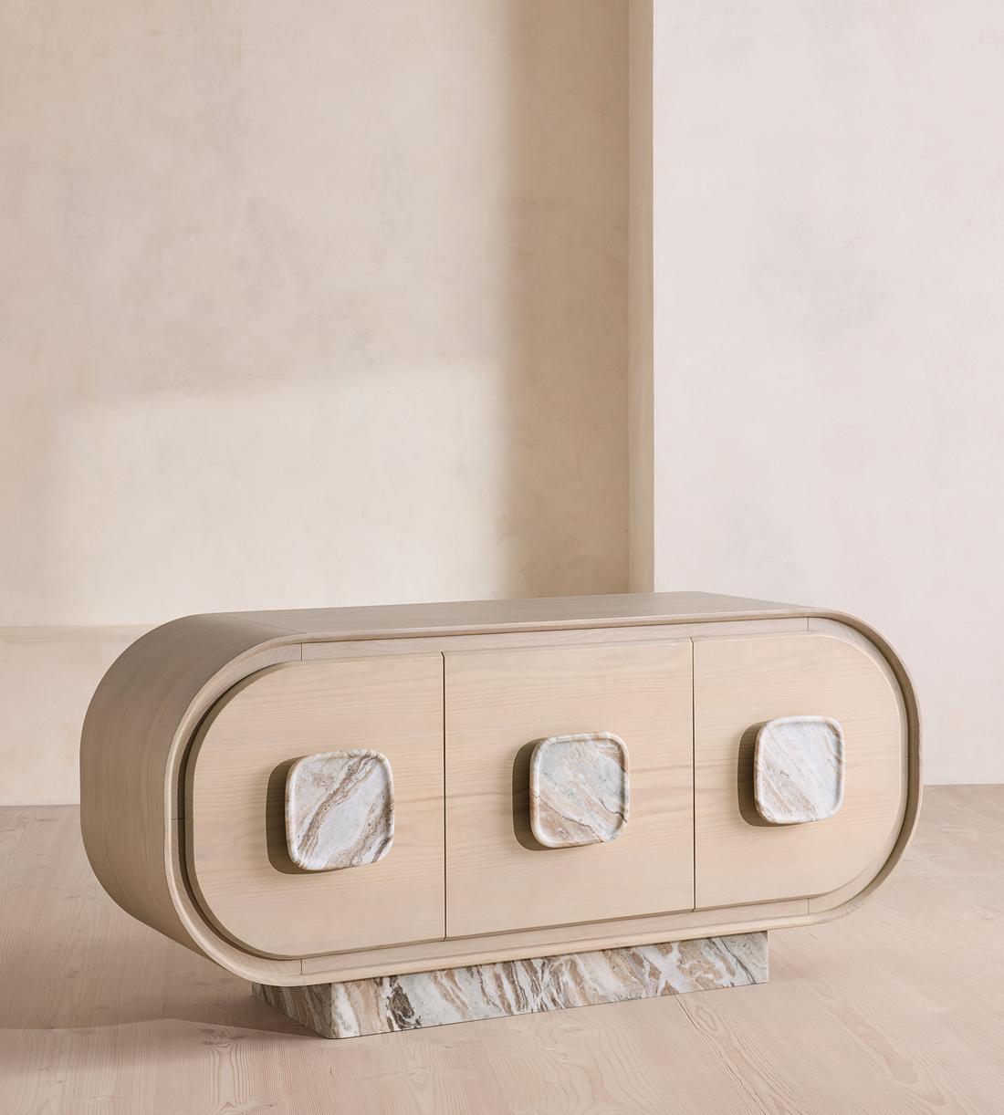 Samson Sideboard - Terra Bianca Marble - Listing - Image 4