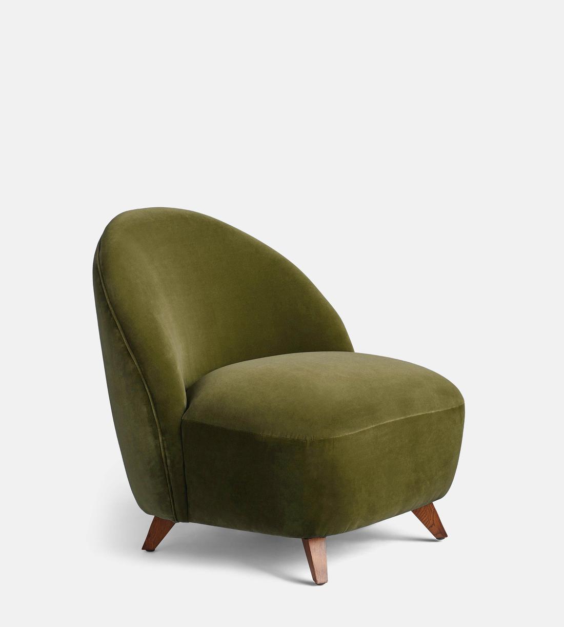 Henri Armchair - Velvet - Olive - US - Listing - Image 1
