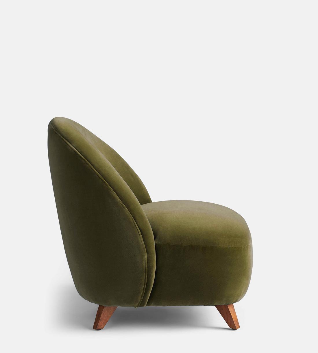 Henri Armchair - Velvet - Olive - US - Images - Image 4
