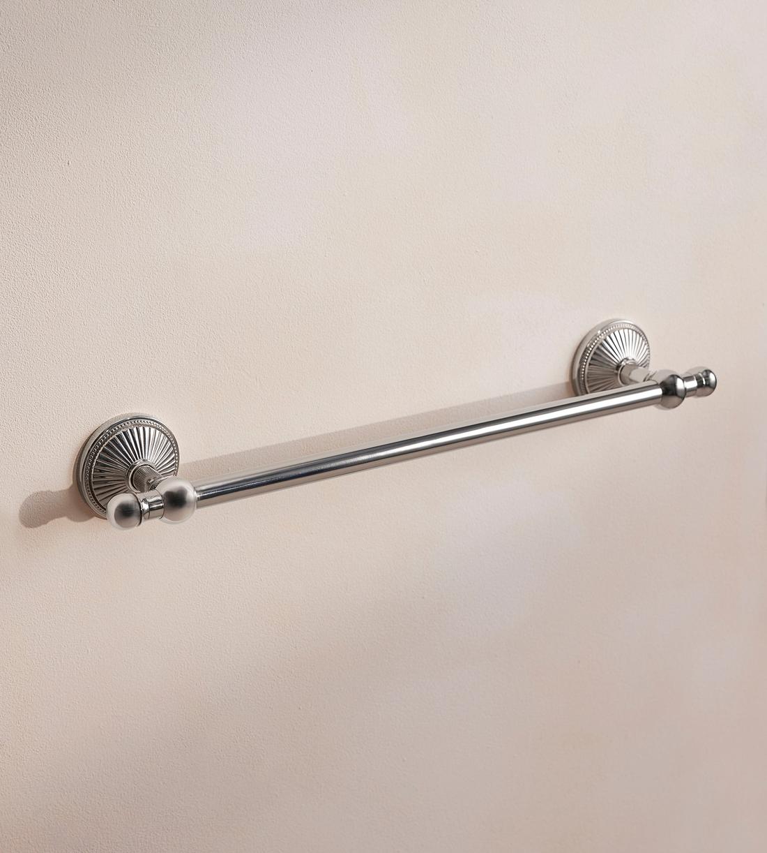 Charlton Nickel Towel Rail - Medium - Images - Image 4