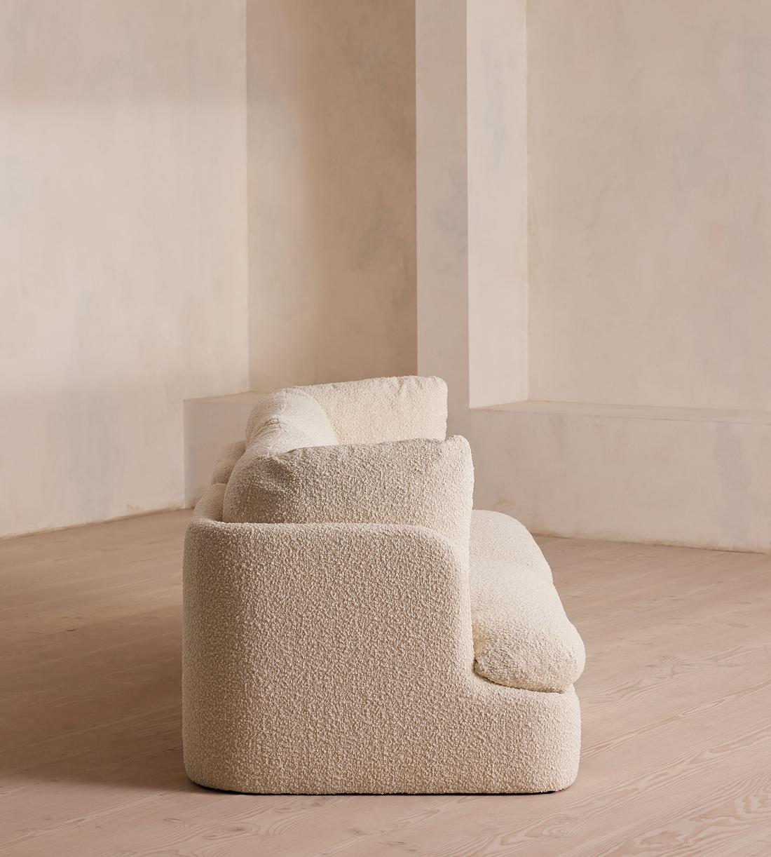 Odell Modular Sofa - Three Seater - Boucle - Natural - Images - Image 3