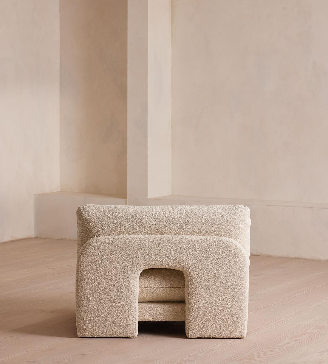 Odell Right Arm Module - Boucle - Natural - Image 4