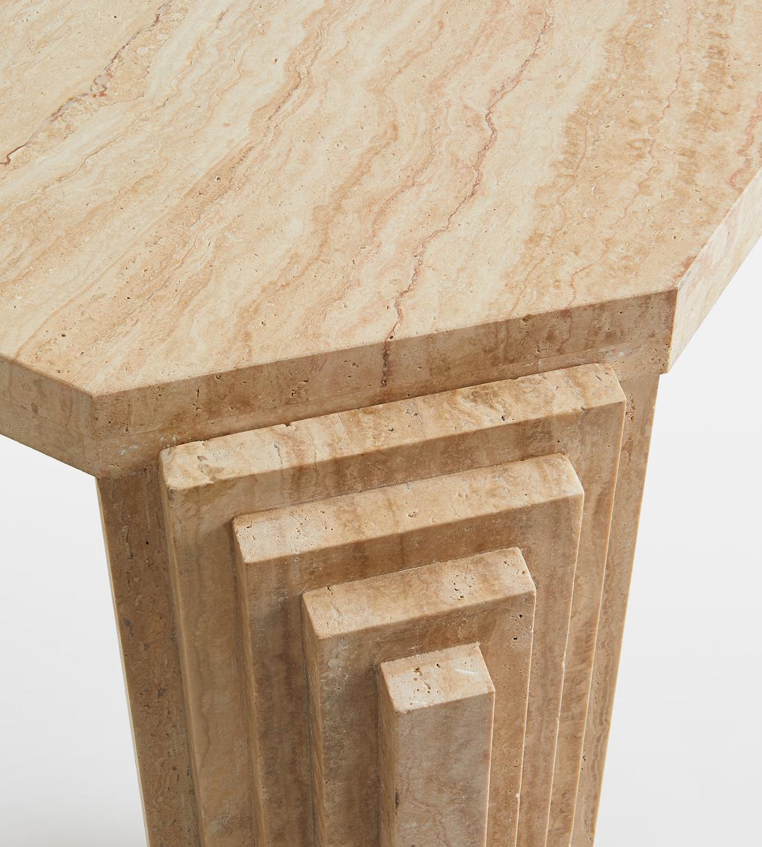 Dabney Coffee Table - Travertine - Images - Image 7