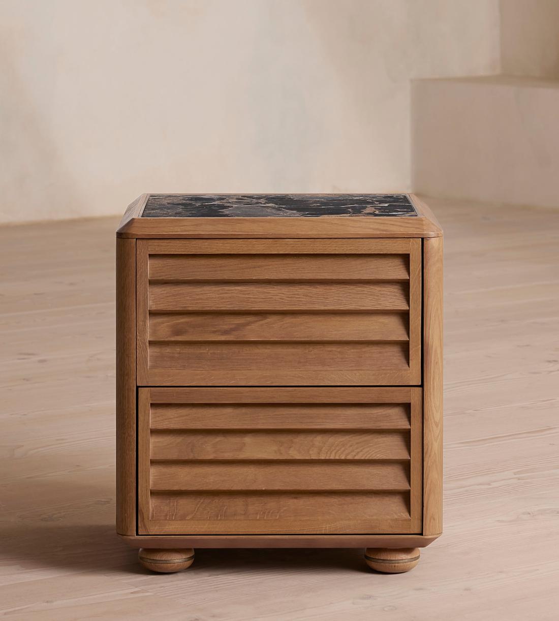 Lucia Bedside Table - Michelangelo Marble - Listing - Image 2