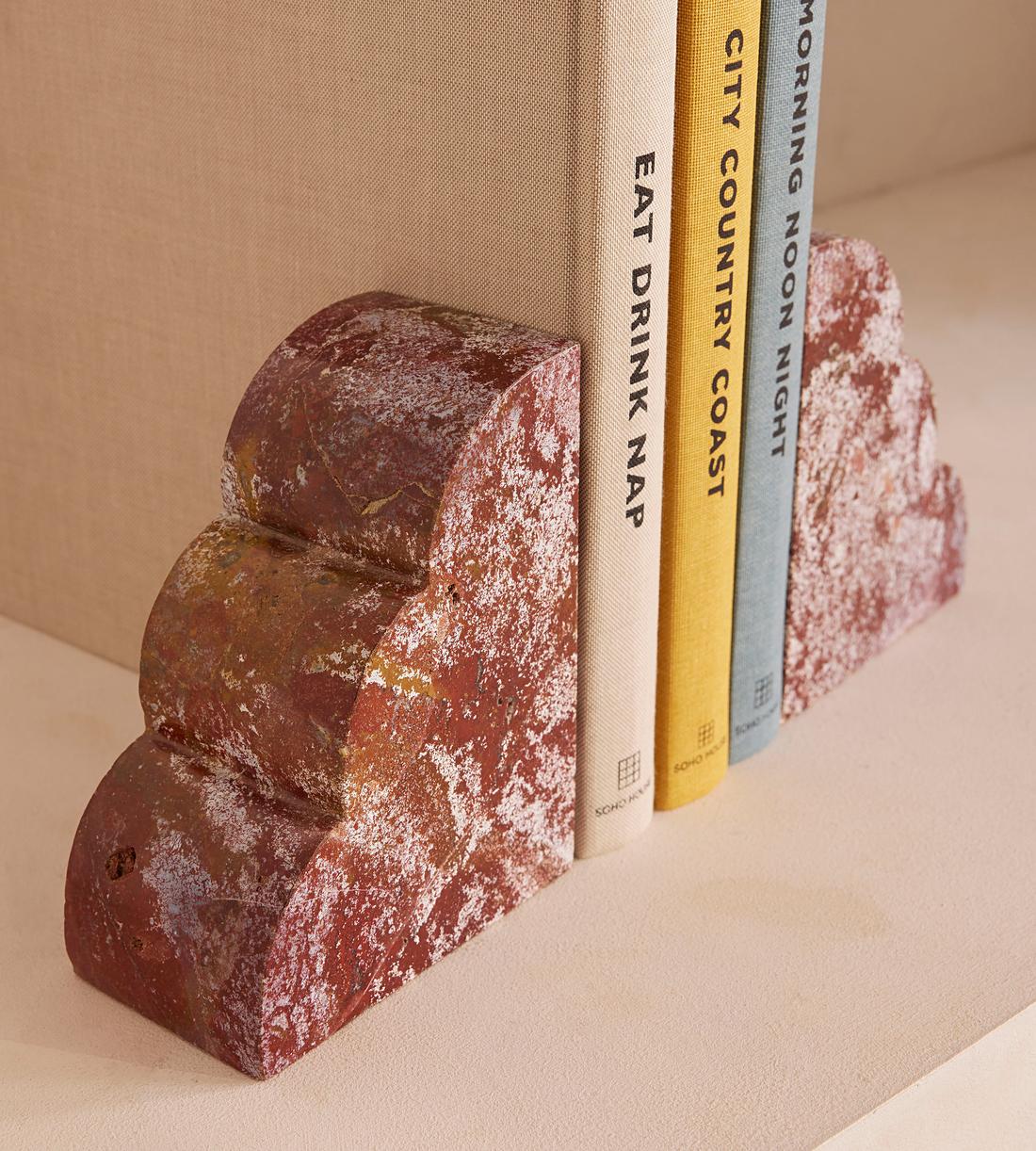 Joanie Bookends - Scalloped Jasper Stone  - Images - Image 7