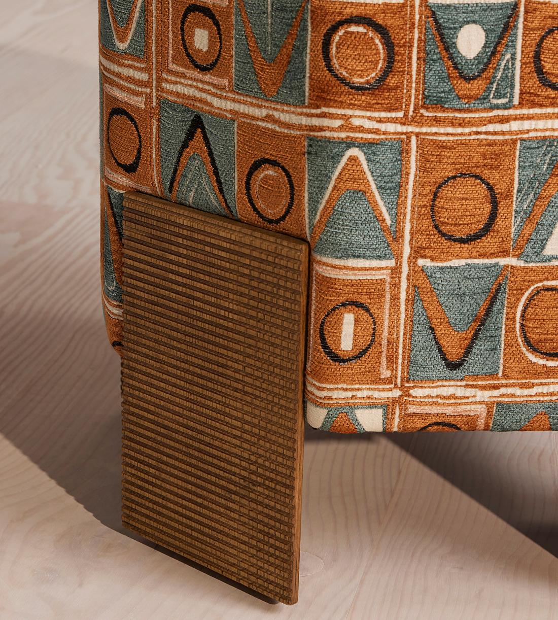 Alvin Footstool - Lumi Jacquard - US - Images - Image 6