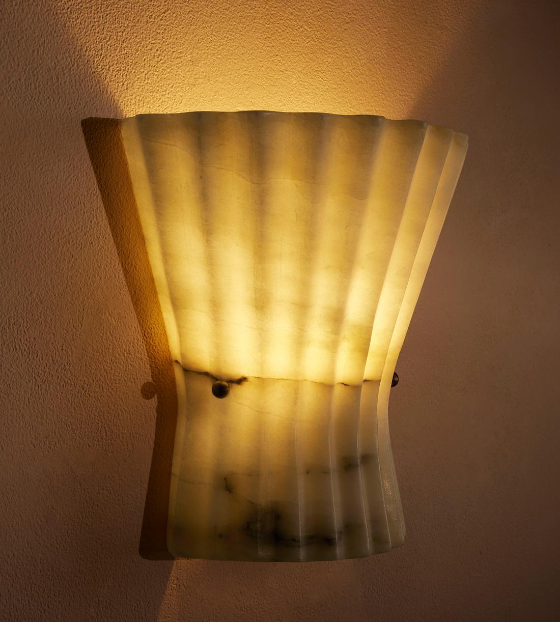 Mallory Wall Light - Alabaster - Images - Image 4