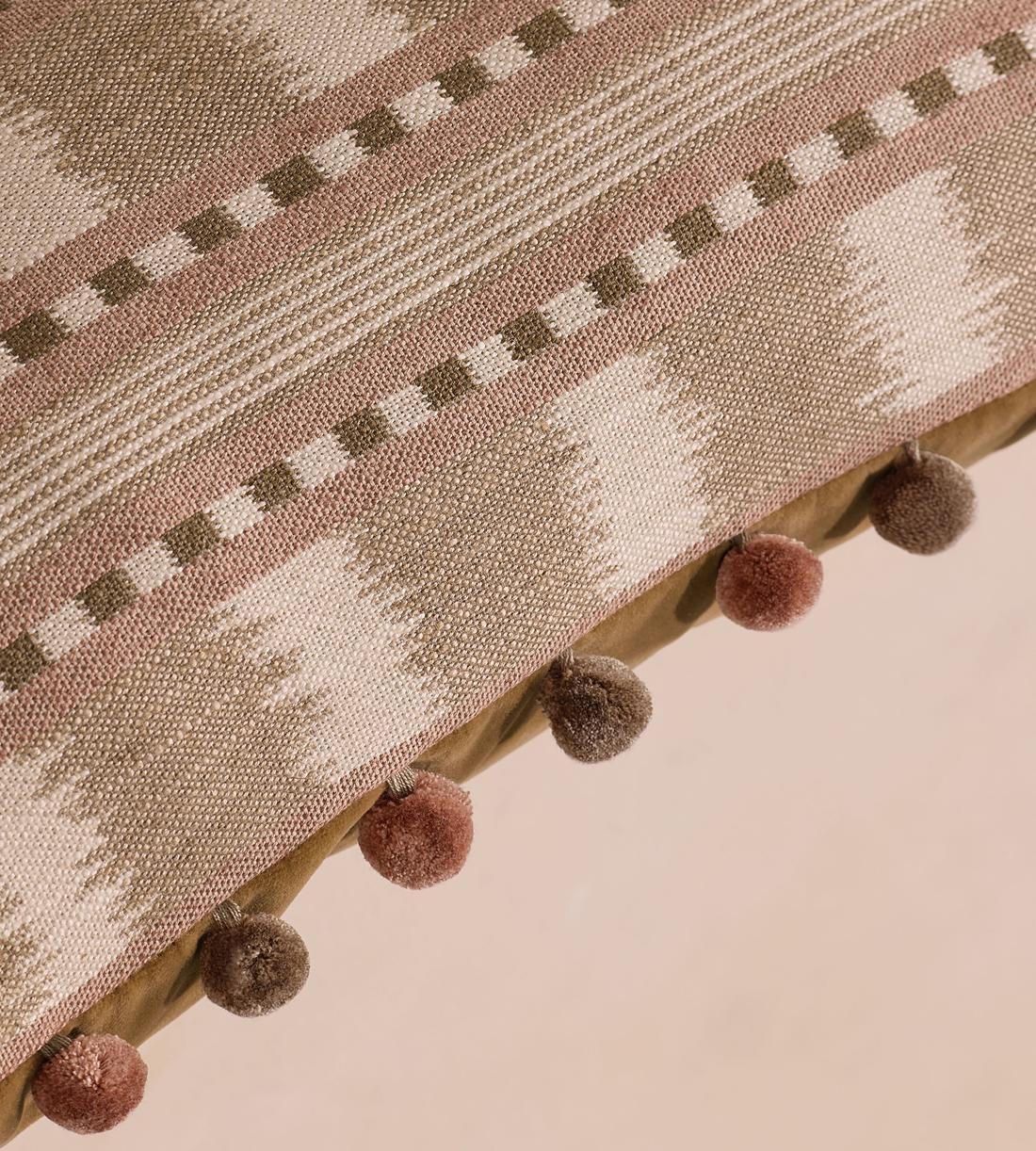 Lando Square Cushion - Blush - Images - Image 4