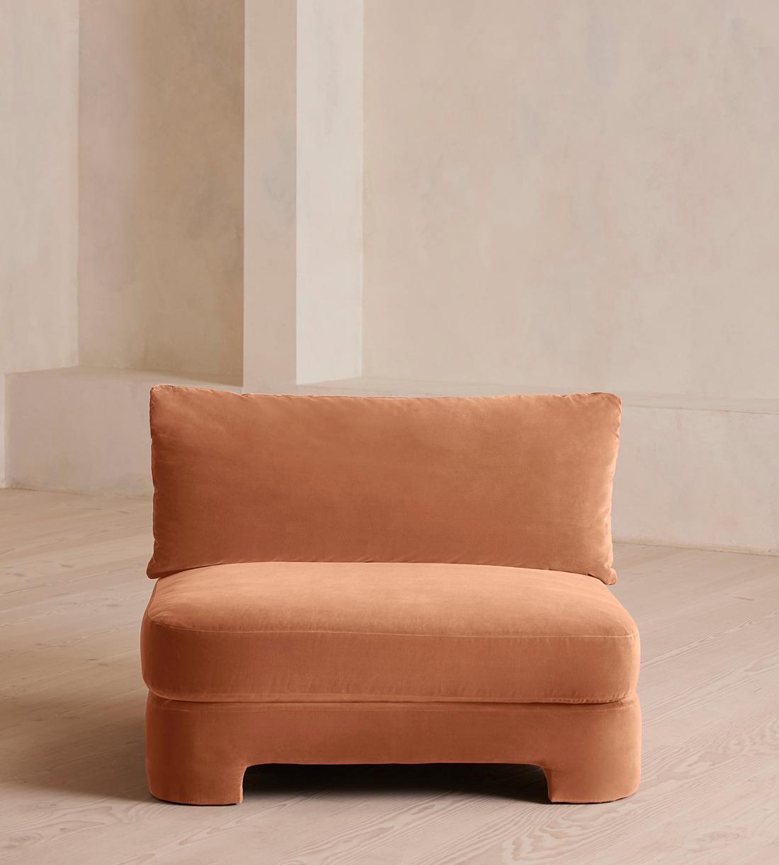 Odell Right Arm Module - Velvet - Antique Rose - Image 1