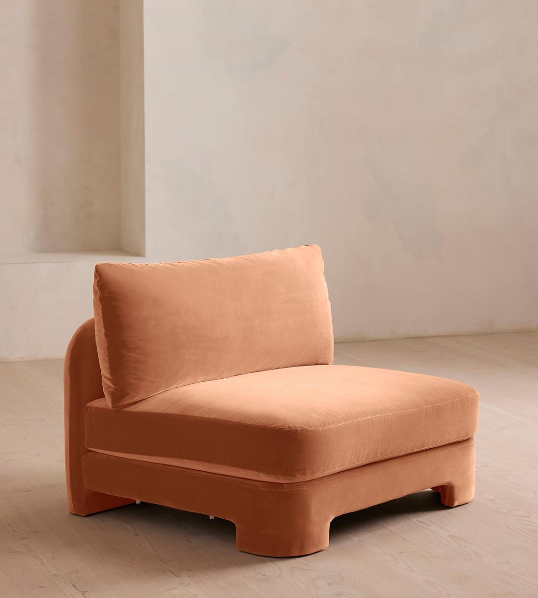 Odell Right Arm Module - Velvet - Antique Rose - Image 2