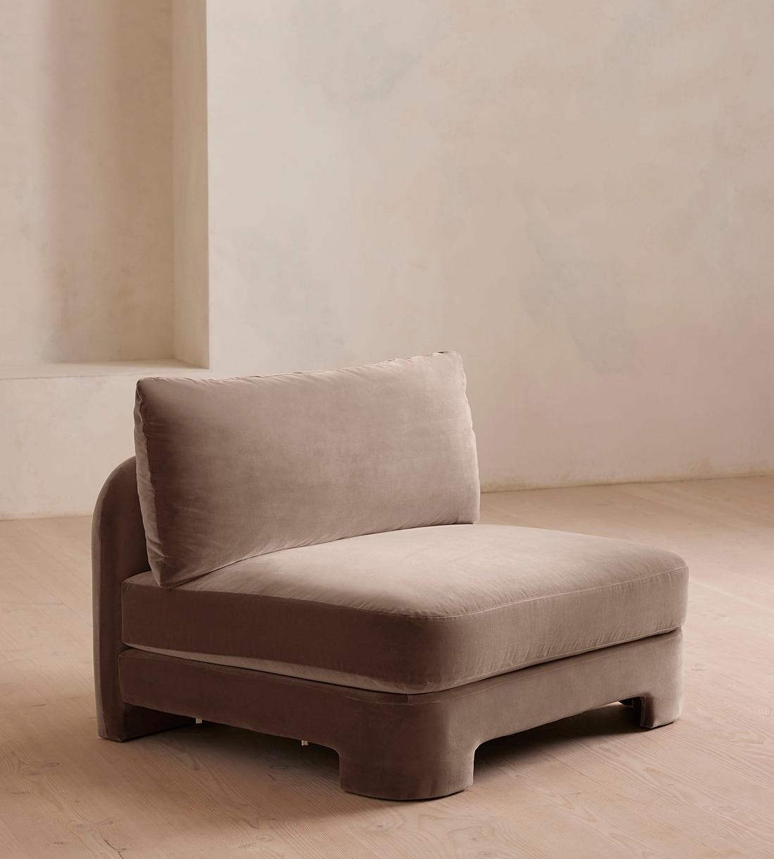 Odell Right Arm Module - Velvet - Taupe - Image 2