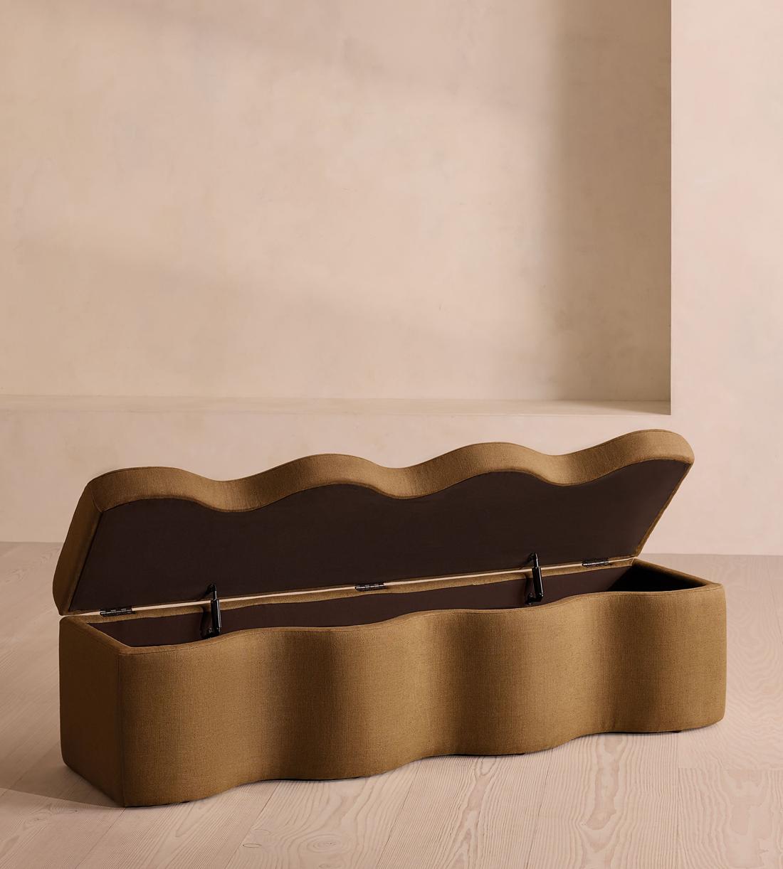 Eli Storage Bench - Linen - Ochre - US - Images - Image 3