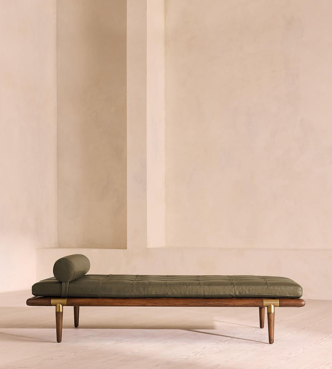 Theodore Daybed - Leather - Moss - US - Listing - Image 2